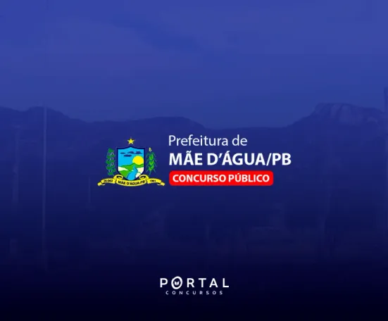 Concurso Mãe D’Água (PB): CPCON é definida como banca para Prefeitura e Câmara