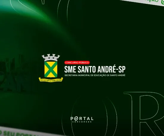 Concurso SME Santo André SP pode ter edital com cerca de 400 vagas; estudos avançam