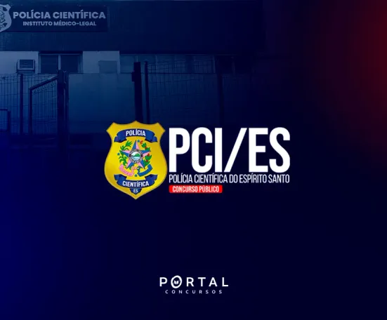 Concurso PCI/ES 2026: Estatuto fixa quadro de 892 cargos e salários de até R$ 9,7 mil